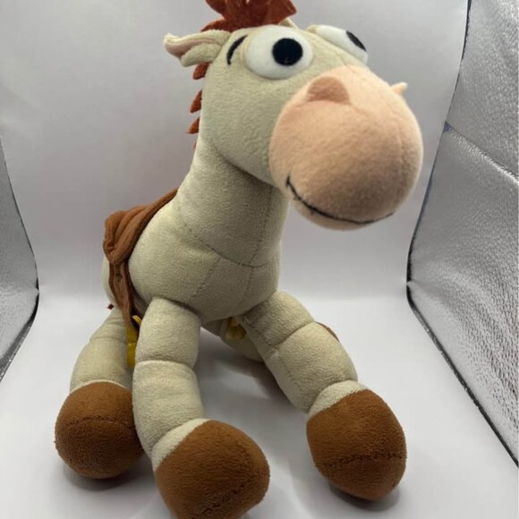 Disney Parks Toy Story “BULLSEYE” Plush Pixar Poseable Jointed Legs Bendable 17” - Picture 3 of 6